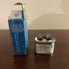 NEW MARS 12005 5MFD 370VAC MOTOR RUN CAPACITOR OVAL 5 MFD