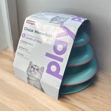 Petstages CHASE MEOWTAIN Interactive Cat Toy 4 Levels Of Play needs Balls