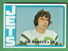 1972 Topps #100 Joe Namath   