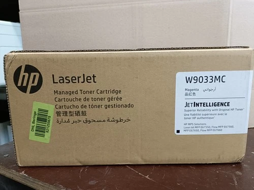 Original Managed Toner Cartridge HP W9033MC Magenta for HP E67550