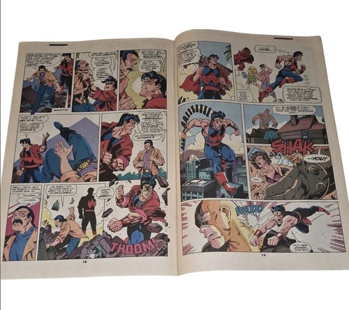 Wonder Man #1 (1991) Marvel Comic First Solo Issue Includes Free Poster - Foto 3 di 3