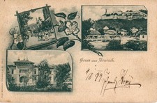 Bośnia Hercegowina Litho Gruss z Travnika 1899