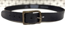 Levis Brown Tooled Genuine Leather Belt With Brass Buckle Size 34-36~1.5” Width