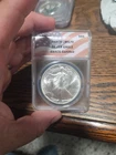 1986 American Silver Eagle Us Coin Anacs Ms70 First Year Issue #3