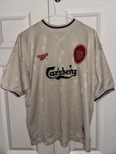 Authentic Reebok Liverpool 1996/97 Away Shirt. “McManaman 7”. Size XL.