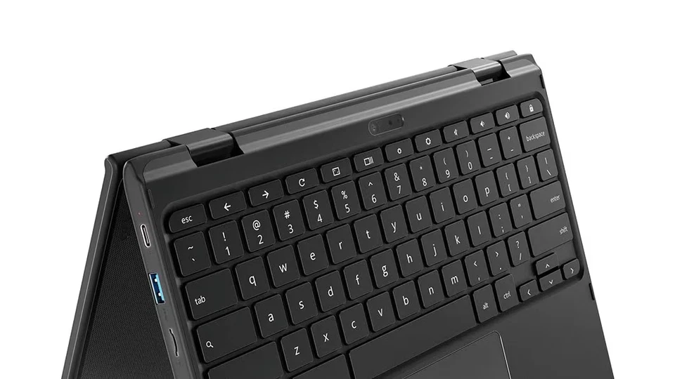 Lenovo 500e 2-in-1 11.6" Touchscreen Chromebook Laptop w/ Windows 11 Gift Set - Image 4 of 4