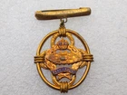 Vintage WW2 ROYAL TANK REGIMENT RTR Enamel & Gilt Sweetheart Badge Brooch