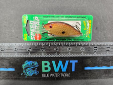 Pre-Rapala Luhr Jensen 1/4oz Speed Trap Vintage NIB: Brown Crawfish