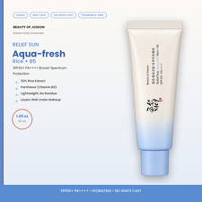 Beauty Of Joseon Relief Sun Aqua-fresh Rice B5 SPF50 PA   - 1.69 oz