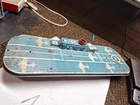 VINTAGE  WOLVERINE TIN TOY AIRCRAFT CARRIER