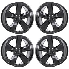 20 Dodge Charger Gloss Black Wheels Rims Factory Oem 2411 2011-2014 Set 20 Dodge Charger Gloss Black Wheels Rims Factory Oem 2411 2011-2014 Set