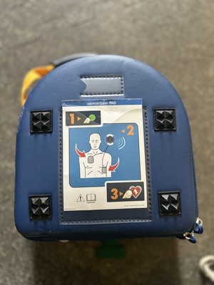 Heartsine Samaritan PAD 350P AED Defibrillator with case, battery Pack, Pads