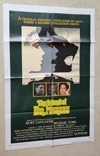 Island of Dr. Moreau 1977 original one-sheet movie poster 27x41 Burt Lancaster