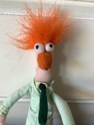 VT BEAKER Muppets 11” Plush Stuffed Doll Jim Henson Muppets Sababa