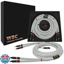 WORLDS BEST CABLES 6 Foot Ultimate - 9 AWG - Ultra-Pure OFC - Pre