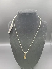 Uno De 50 Short chain necklace with white cubic zirconia