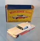 Matchbox Lesney Series No 75 Ford Thunderbird ~ Excellent in Original Box