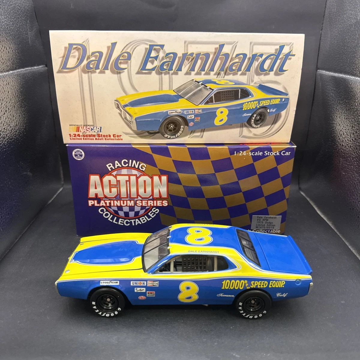 Dale Earnhardt Dodge Diecast Racing Cars 1975 Vehicle Year for