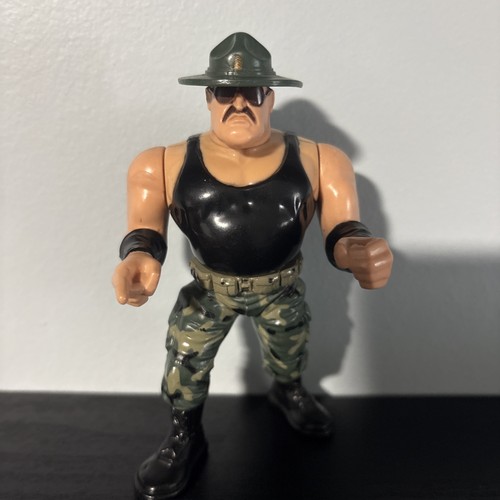 WWF Hasbro Sgt Slaughter Vintage Titan Sports Seri...