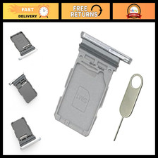 SIM Card Tray Replacement for Galaxy S21 5G, S21 Plus, S21 Ultra - Phantom Silve