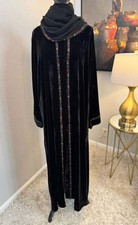 Lamees Abaya - Women  s Embroidered Dress, Perfect for Eid, Abaya, Ramadan