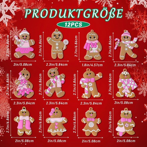Adornos de árbol de Navidad, adornos de piruleta de azúcar de Navidad, dulce Ch - Imagen 2 de 45