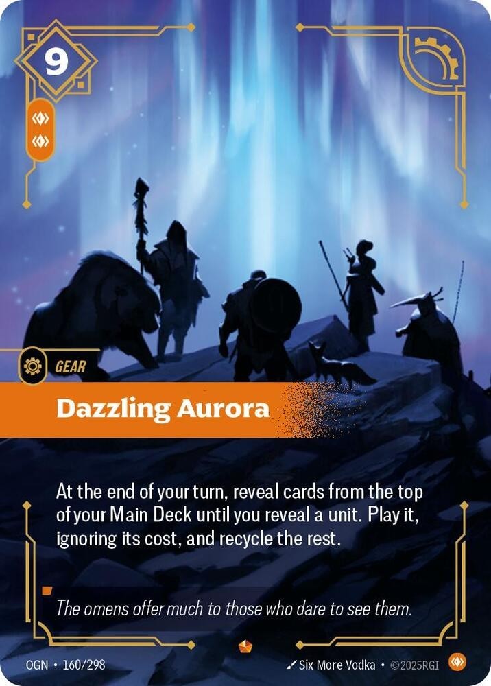 Dazzling Aurora Foil - OGN 160 LP - Riftbound