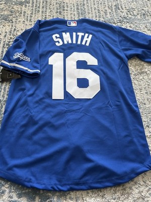 Youth Will Smith Dodgers Blue Alternate Jersey Size Small