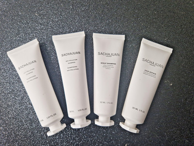 Sachajuan Haarpflege Konvolut   4×30ml  Kopfhaut, Schutz & Reparatur