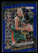 2025 Panini Prizm WNBA Lauren Jackson 91 Seattle Storm Blue Velocity Prizms