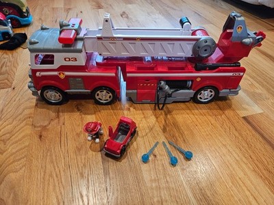 Paw Patrol Ultimate Rescue Fire Truck Marshall Complete Original Set