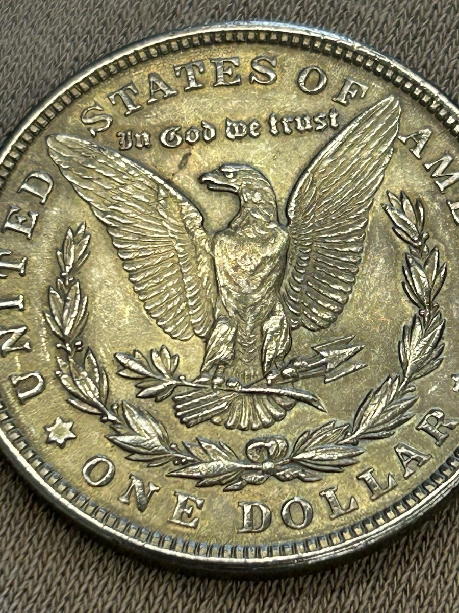 希少1921モルガンダラー E・PLURIBUS・UNUM タブレットケース 1921 E Pluribus Unum Silver One Dollar Coin Circulated Over 100