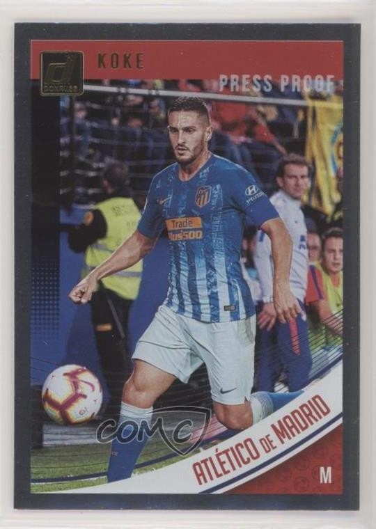 2018-19 Panini Donruss Press Proof Silver Koke #48 5jq