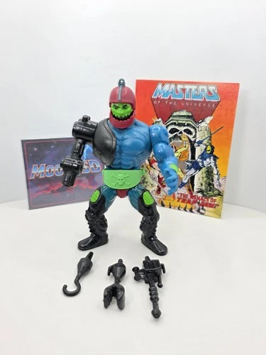 Vintage Trap Jaw Motu He-Man Masters of the Universe Figure Complete Mini Comic