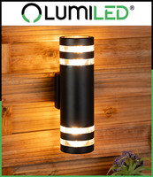 Wandleuchte 2X E27 Wandlampe AußEnleuchte IP54 AußEn Garten Fassade Lampe 230V