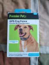 Premier Pet GPS Dog Fence Circular Wireless Boundary Collar System