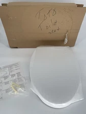 Toto SS11401 SoftClose Elongated Toilet Seat Cotton White