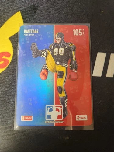 2026 Bo Jackson Battle Arena Wattage Logo Foil Brawl TJ Watt #LOGO-747