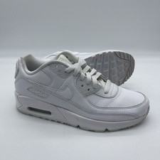 Nike Air Max 90 LTR Triple White Youth Size 7Y — listing 4