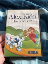 Sega Alex Kidd Lost Stars World Master System