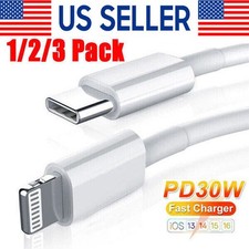 PD USB-C Type C Cord Fast Charger Cable USB C For iPhone 14 13 12 11 Pro Max