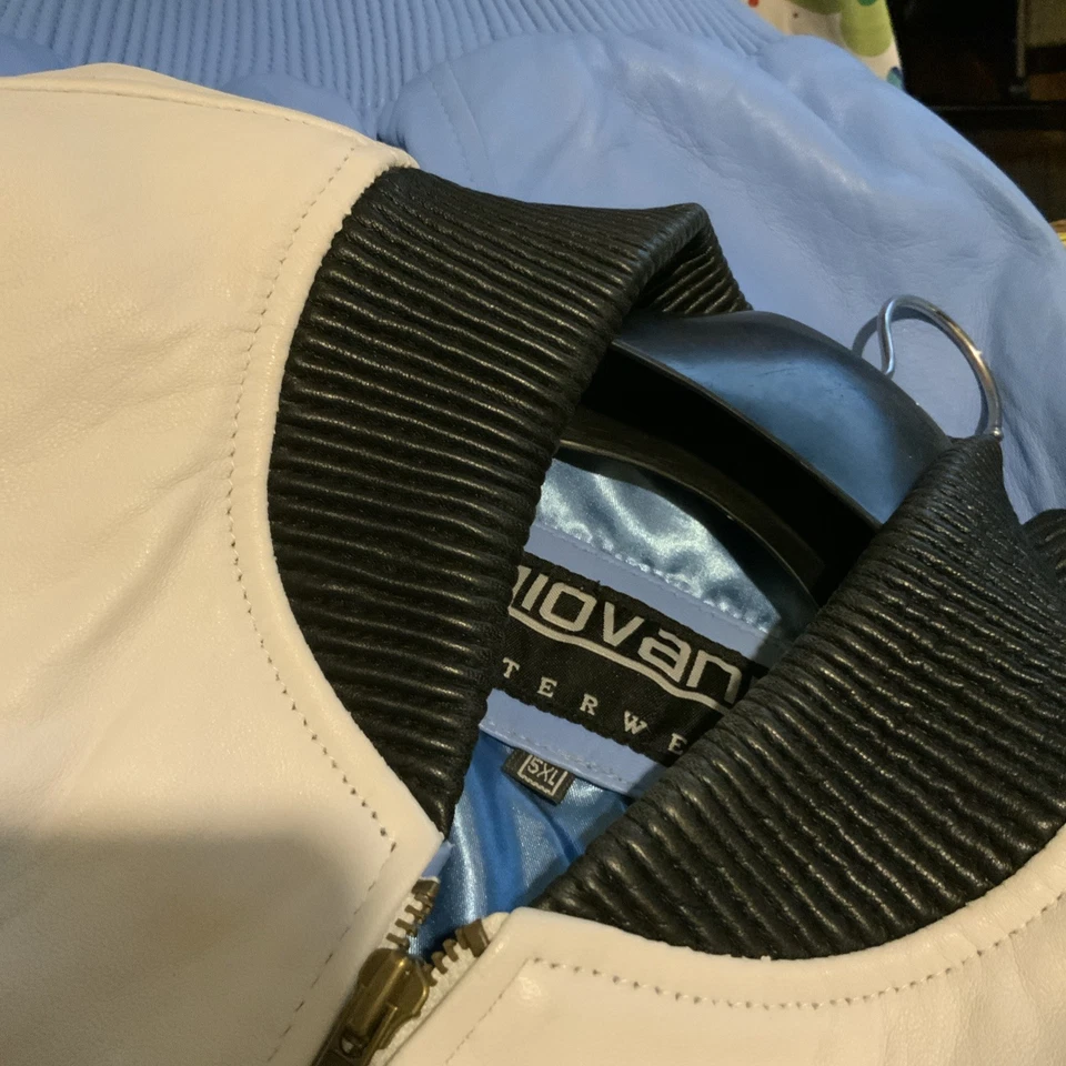 Jaqueta de couro masculina - Imagem 2 de 3