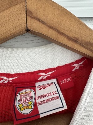 Owen #10 Vintage Liverpool 1998-1999 Home Soccer Jersey Football