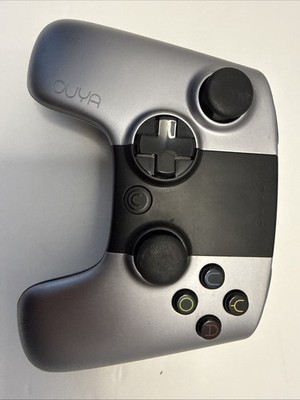 OUYA Game Controller Wireless Bluetooth Model OGC1 Black/Silver Oem Untested