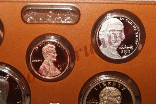 2014-s   2013-s us mint proof kennedy penny dime nickel native