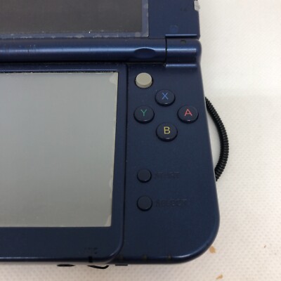 TOP IPS Nintendo new 3DS LL XL Console only Metalic Blue Used