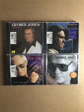 GEORGE JONES 4 CD Lot Cold Hard Truth Walls Can Fall Golden Hits The Best Of
