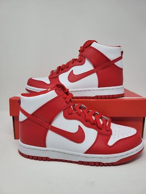 Nike Dunk HI Retro Championship White Red DD1399-106 Men's & GS