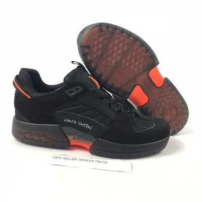 LOUIS VUITTON x LUCIEN CLARK BLACK SNEAKERS SIZE: 8 | eBay