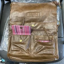 Leather Bag Purse Diaper Bag Laptop School Multipurpose